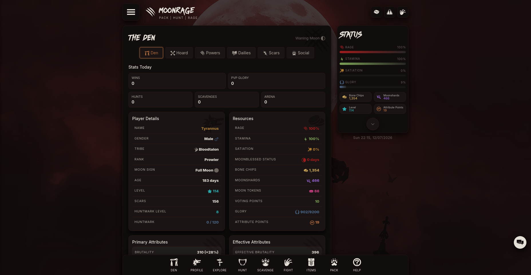 Moonrage - gameplay screenshot