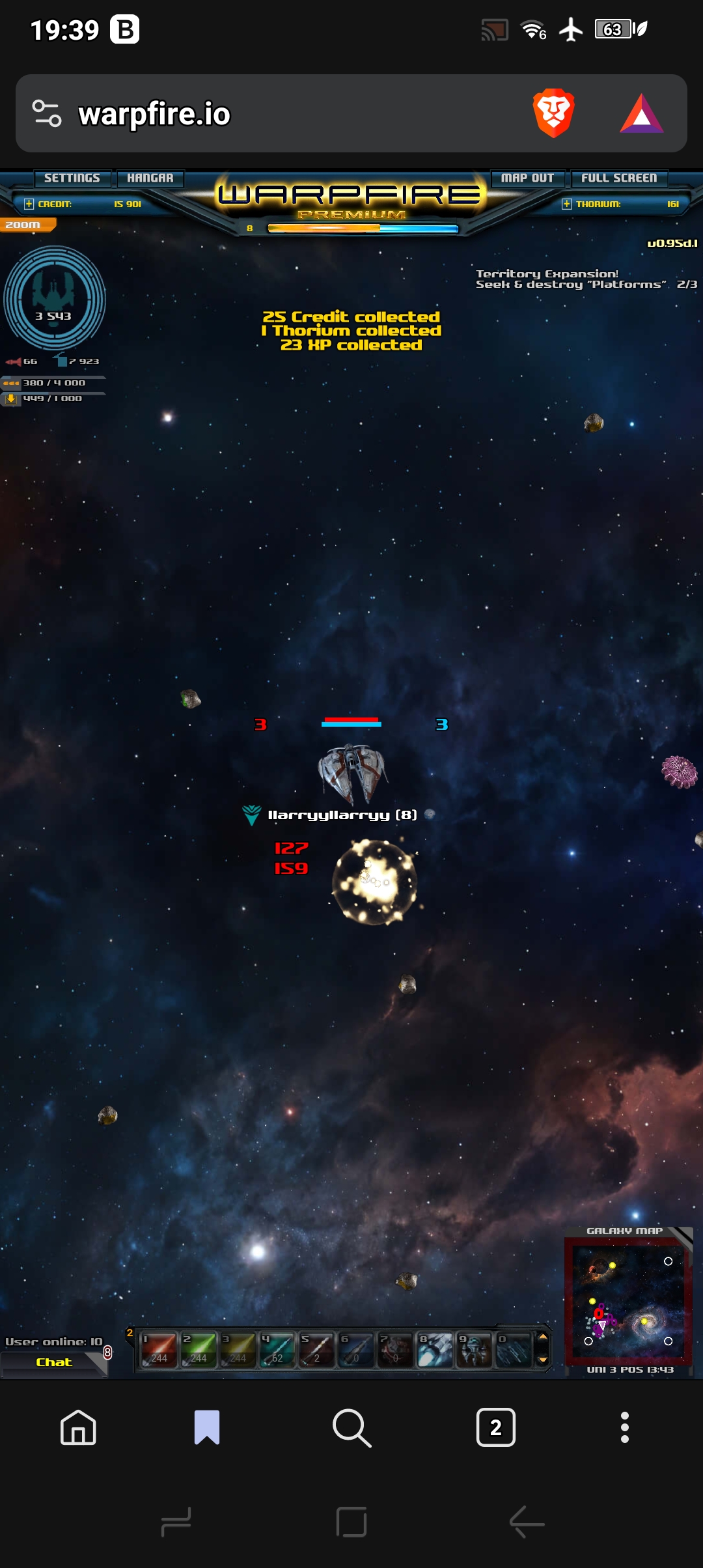 Warpfire.io screenshot 1
