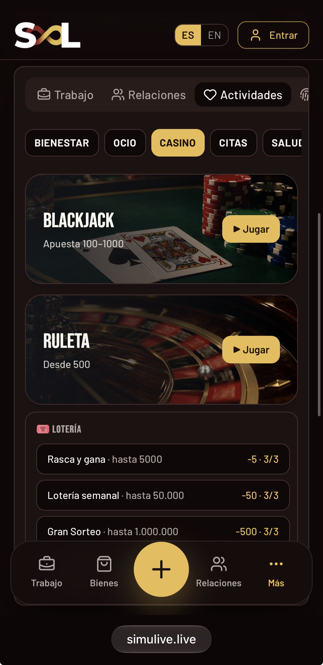 Simulive screenshot 4