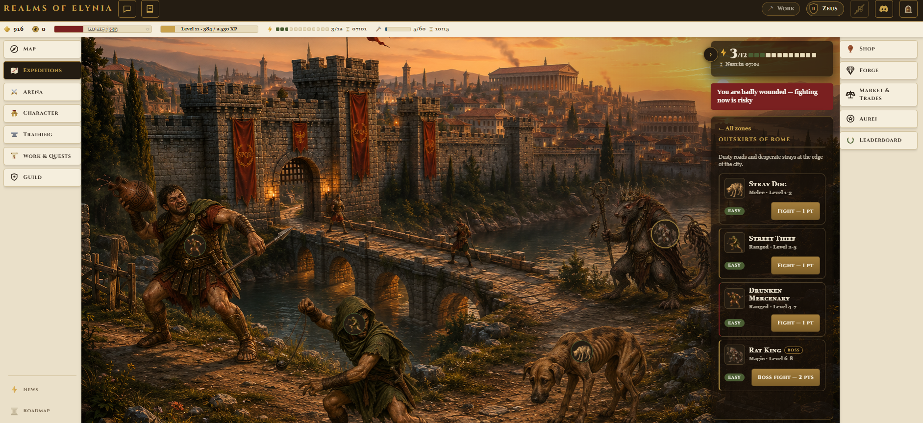 Realms of Elynia screenshot 1