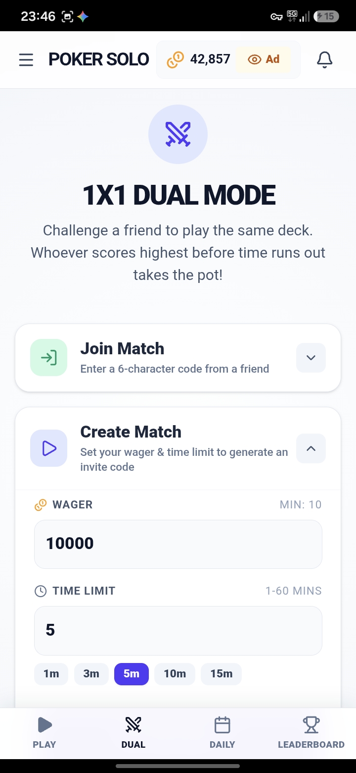 PokerSolo screenshot 3