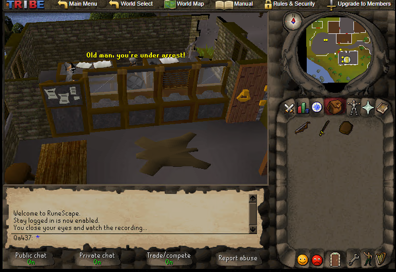 Lost Tribe 2006 - RuneScape as it was on 30 October 2006 | F2P alpha screenshot 5