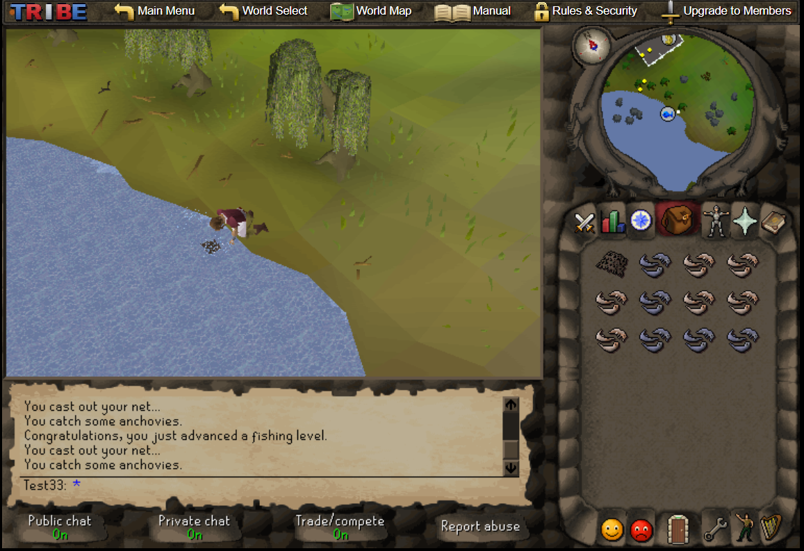 Lost Tribe 2006 - RuneScape as it was on 30 October 2006 | F2P alpha screenshot 3