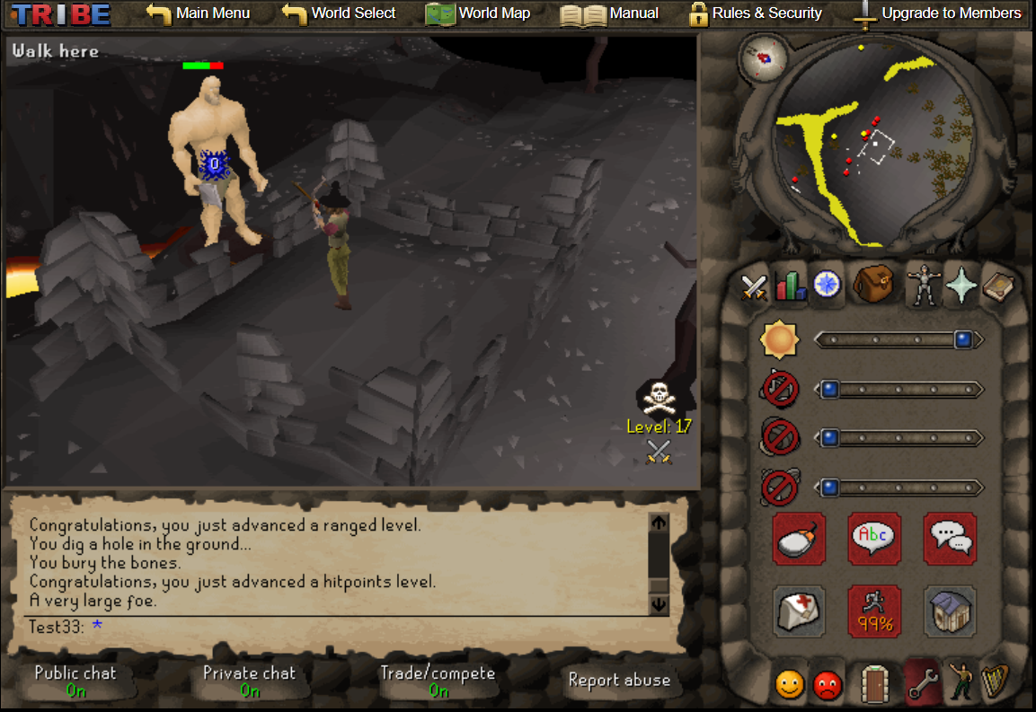 Lost Tribe 2006 - RuneScape as it was on 30 October 2006 | F2P alpha screenshot 4