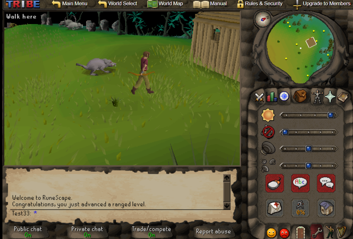 Lost Tribe 2006 - RuneScape as it was on 30 October 2006 | F2P alpha screenshot 2